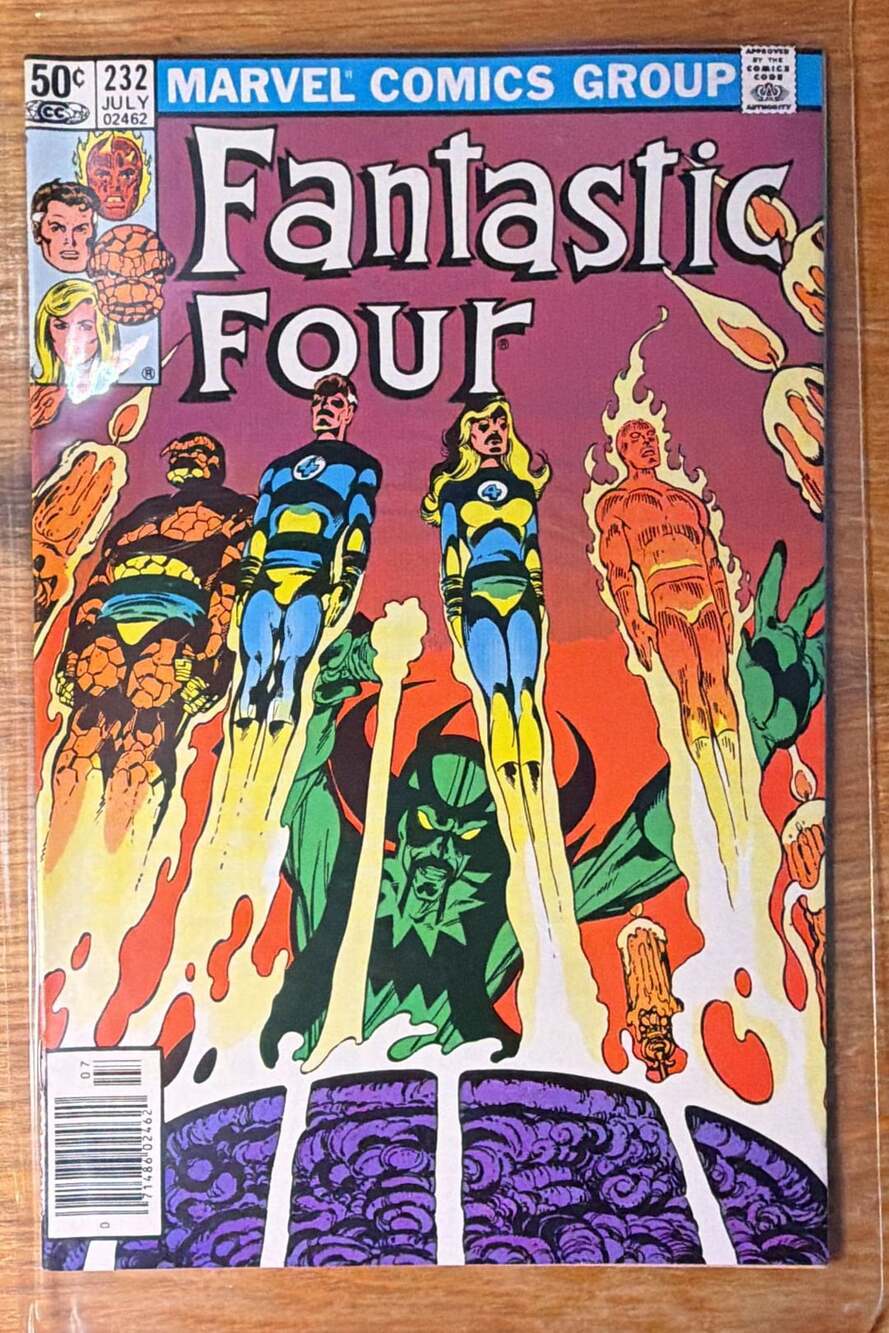 Marvel Comics Fantastic Four #232 July 1981
